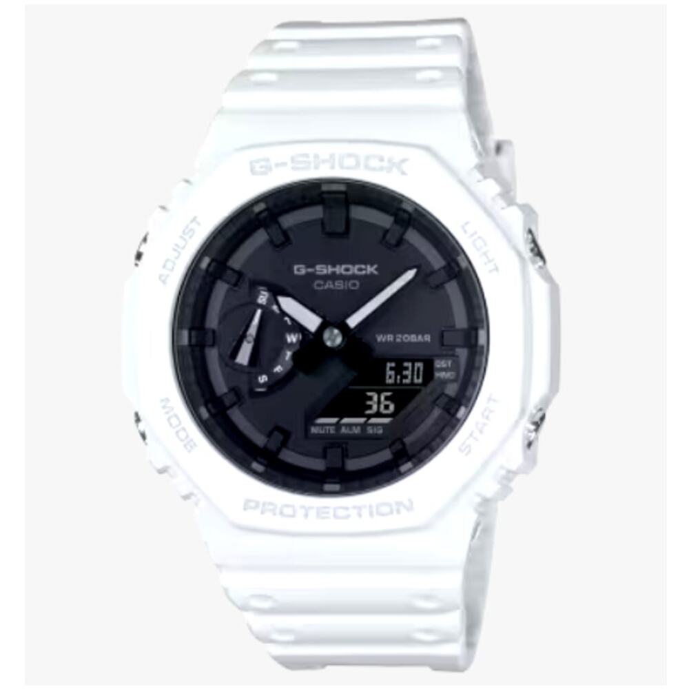 G-SHOCK GA2100-7A Analog-Digital Men's Watch  White